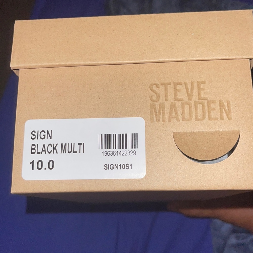 Steve Madden bling slides